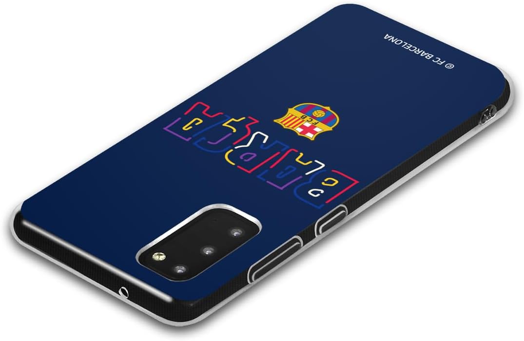 Head Case Designs Officially Licensed FC Barcelona Neon Barca Graphics Gel Case [Military Grade Protection] Compatible with Samsung Galaxy S20 / S20 5G