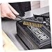 OKUMEYR Stainless Steel Wire Brush Kit 9pcs Wire Brush Set Deep Cleaning Wire Brush Paint Cleaner Wire Compact Portable for Home Industry Store