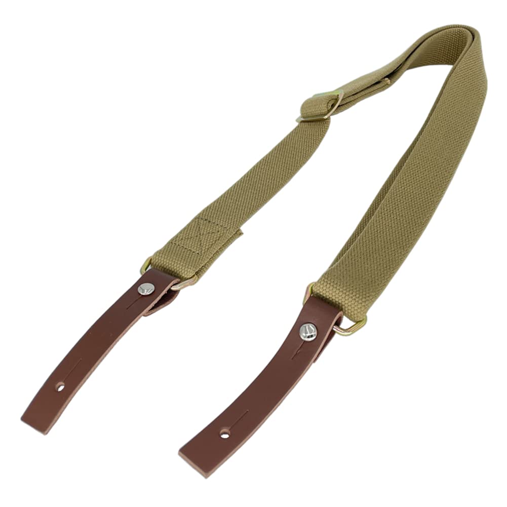 Yatrouys Type 56 Canvas Sling (Heavy Duty) SKS Shoulder Strap Leather Ends