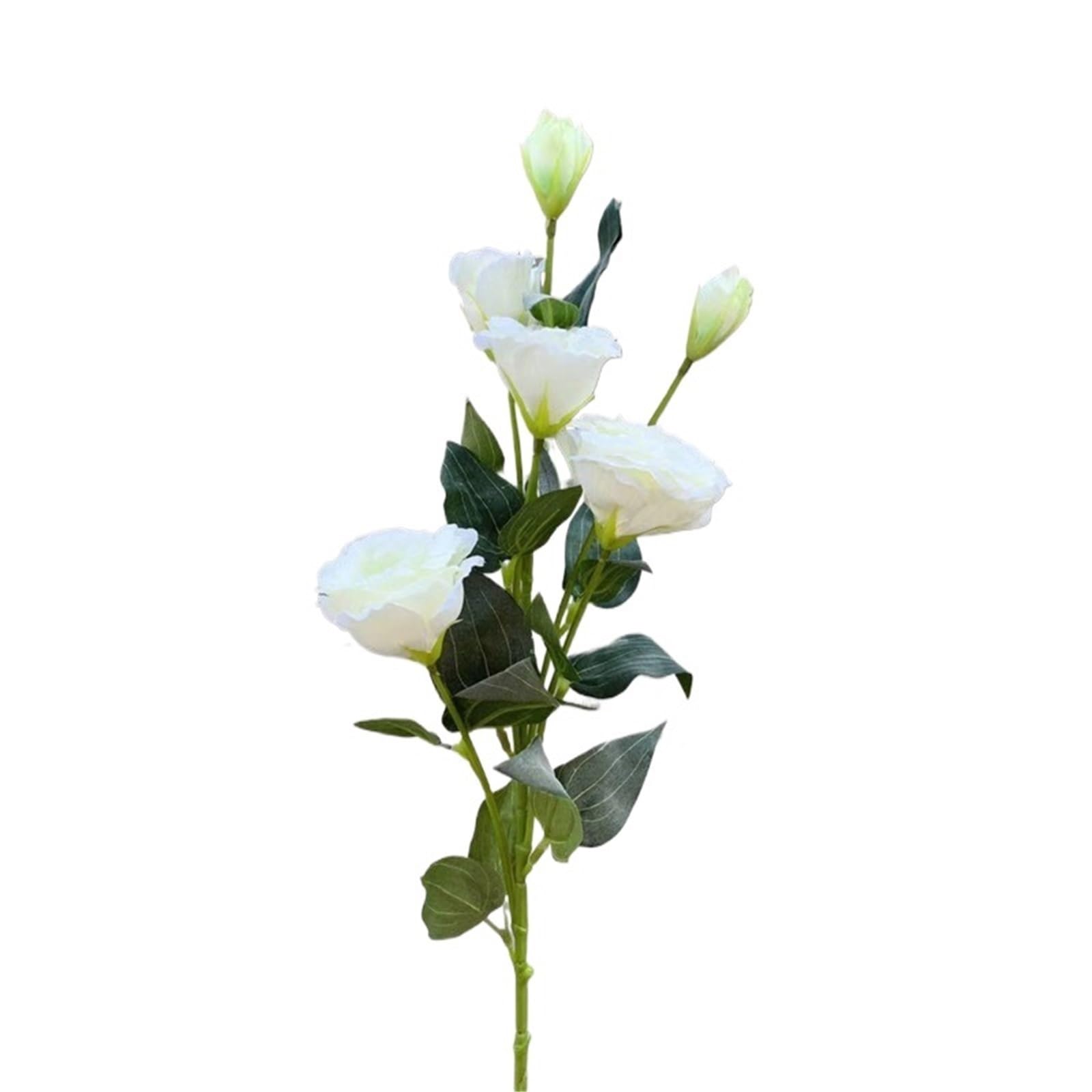 FonHNDG Artificial Flower Branches Bouquet Artificial Flower Silk Lisianthus Home Party Wedding Table Decoration Fake Rose Arrangement(Color1)
