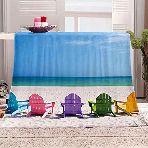 Couverture douce et confortable pour canapé et chambre motif multicolore - 3