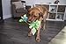 goDog Bubble Plush Skinny Dragons Squeaky Plush Dog Toy, Chew Guard Technology - Green, Large
