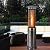 Happygrill Patio Heater, Outdoor Round Space Heater with Adjustable Heat, Wheels & True Flame, 40000 BTU Stainless Steel Patio Propane Heater Freestanding for Outdoor Use Garden Balcony BBQ Party