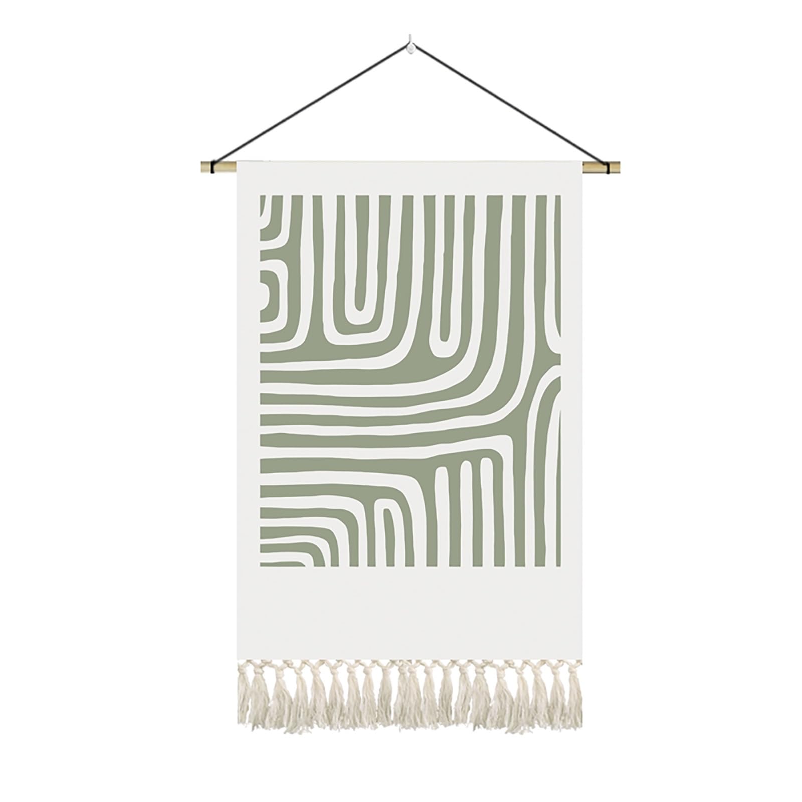 Tapiz decorativo moderno 80x120cm para cubrir caja de fusibles en el salon