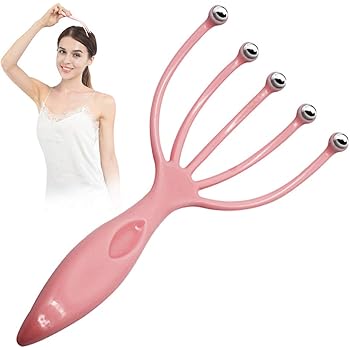 Amazon Co Jp ヘッドマッサージャー ツボ刺激 頭皮マッサージ器 五ジョーボール マニュアルスクラッチ ヘッドグラバー 血行不良に 疲れやストレス解消 居眠り防止 Diy 工具 ガーデン