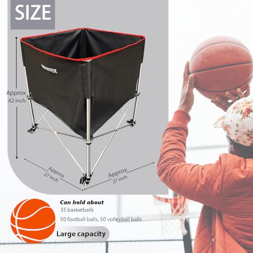 Large-Capacity-Ball-Storage-Rolling-Volleyball-Cart-Collapsible-Ball-Cart-with-Wheels-Outdoor-Ball-Storage-Sports-Equipment-Organizer-for-Volleyball-Basketball-Tennis
