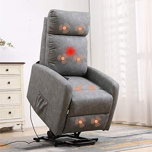 XRHOM Massage Recliner Chair for Elderly Electric Power Lift Chair Sofa