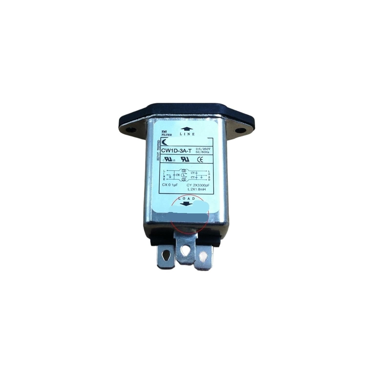 Power Filter Socket Type 220V Power Purifier CW1D-10A-T3A/6A/10A(3A)