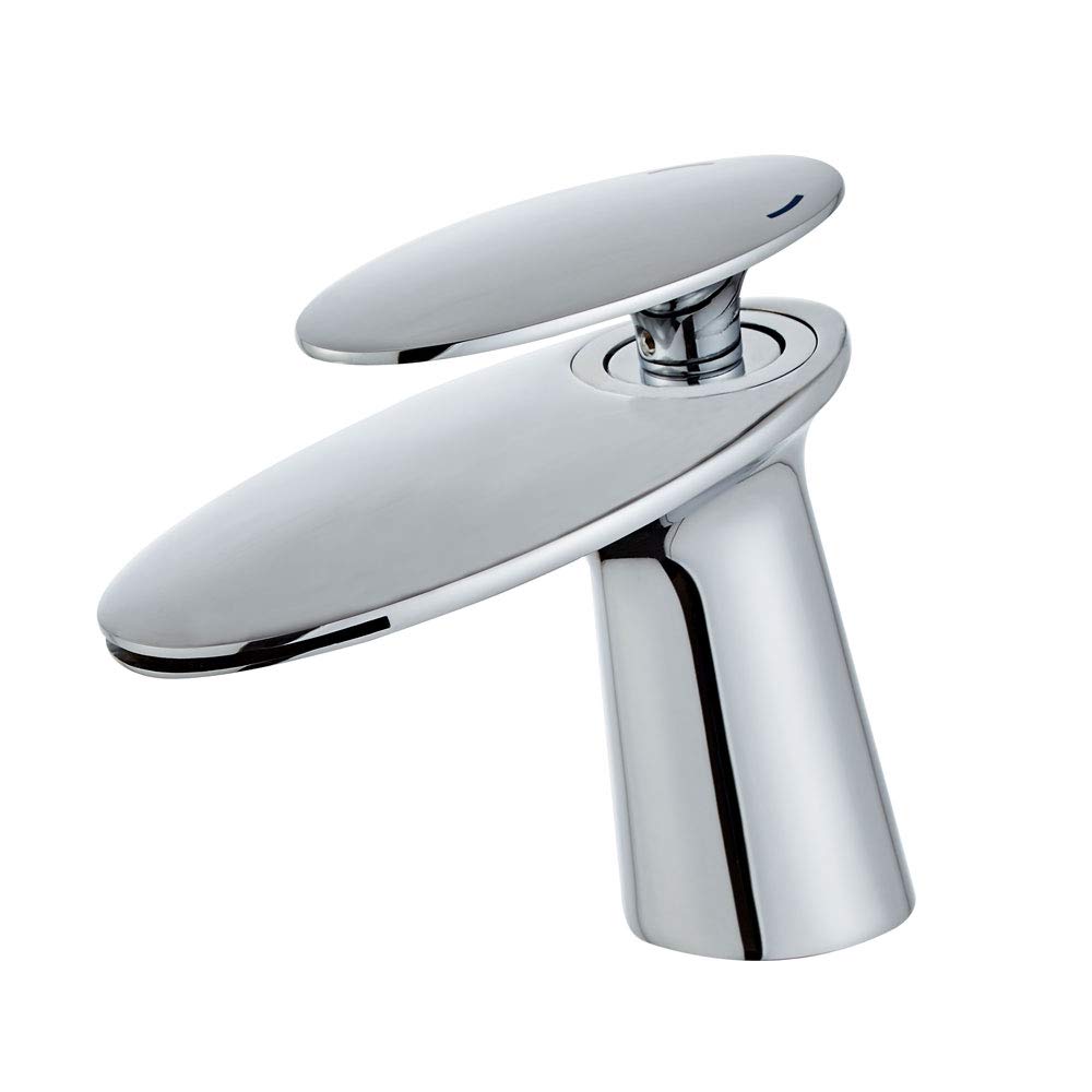 Amazon | 沃维水栓 ワンホール キッチン用 台付 黄銅 シングルレバー