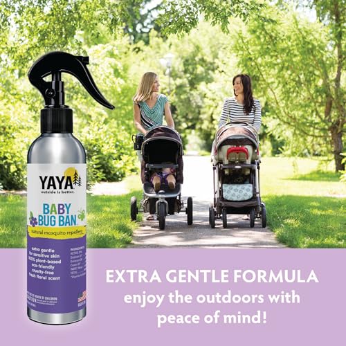 Yaya Organics Baby Bug Ban – Natural, Proven Effective Mosquito Repellent For Babies, Kids And Sensitive Skin thumb #7