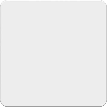 LIDER Screwless 1-Gang Blank Faceplate, Blank Plate, Round Edges, White | Flat Cover, UKCA Certified, Flame-Resistant Polycarbonate, Polycarbonate Thermoplastic, Sleek 1-Gang Screwless Blank Plate