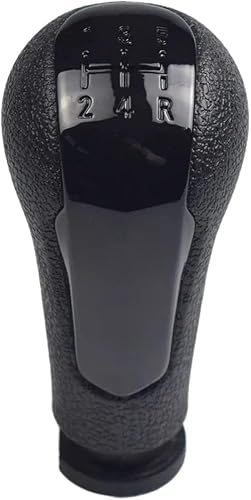 Chevrolet Manual Car Gear Shift Knob - Bright Black - 5-Speed - Compatible with Chevrolet Spark 2011, 2013-2016