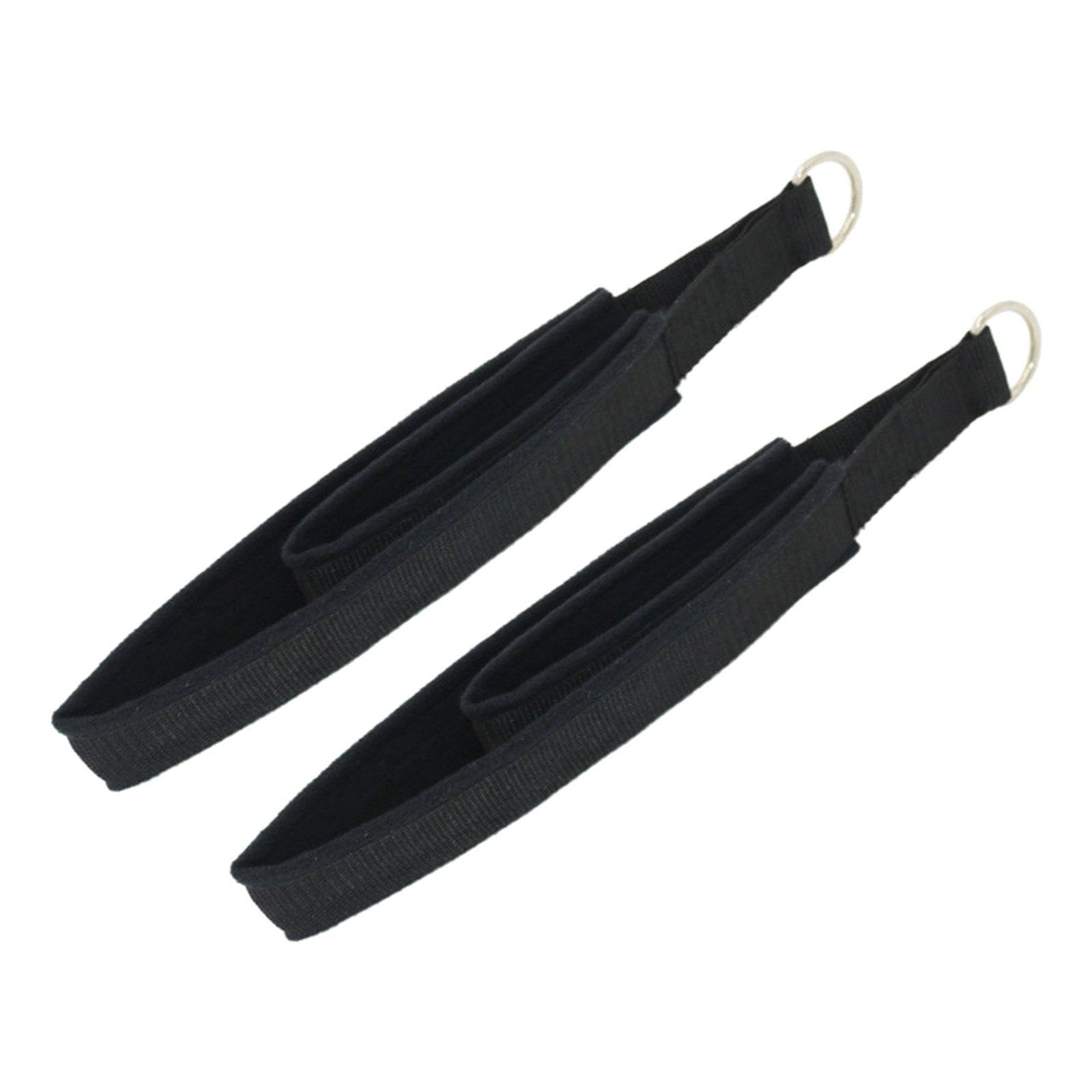 2 Pilates Double Loop Straps for Reformer Improve Flexibility D Rings Straps Black Sporting Goods|Fitness, Running & Yoga|Yoga & Pilates|Pilates Accessories-image-33