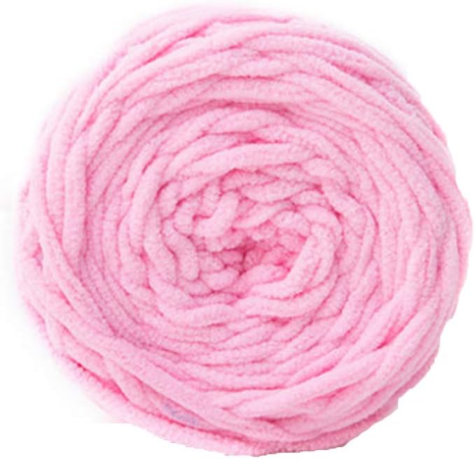 Purple Blanket Yarn,800g/1.76lb Chenille Yarn,Chunky Knit Yarn,Arm Knit Yarn,Giant Bulky Knit Yarn,Chenille Yarn