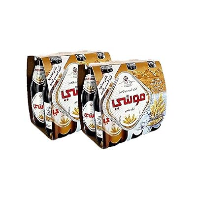 Moussy Classic Malt Beverage Non Alcoholic Drink - Pack of 12 Glass Bottles 330ML -
