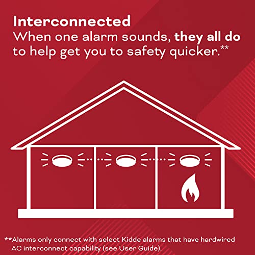 Kidde Hardwired Smoke & Carbon Monoxide Detector, Aa Battery Backup, Interconnectable, Led Warning Light Indicators #TOP4