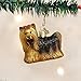 Old World Christmas Dog Collection Glass Blown Ornaments for Christmas Tree Yorkie