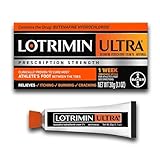 Lotrimin Ultra 1 Week Athlete's Foot Treatment, Prescription Strength Butenafine Hydrochloride 1%, Cures Most Athlete’s Foot Between Toes, Cream, 1.1 Oz