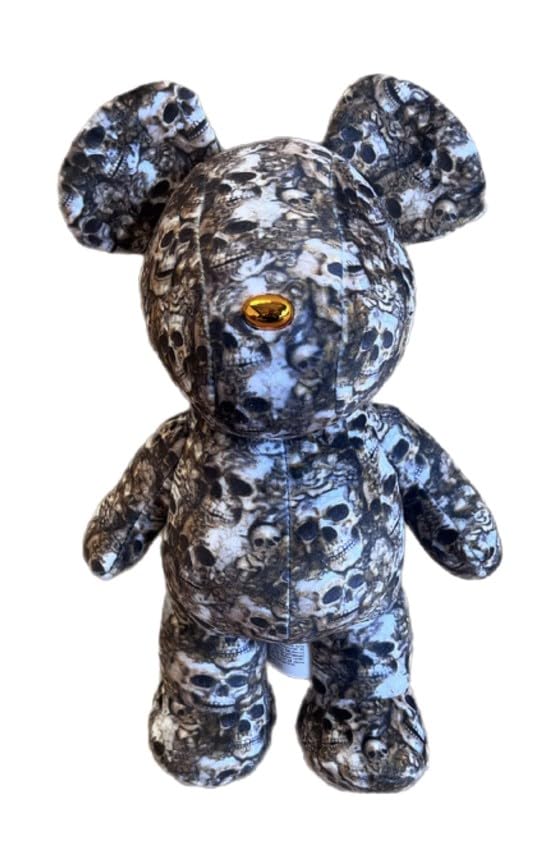 Skull and Bones Street Bears Soft Toys 12inch Skulls Plush Bear