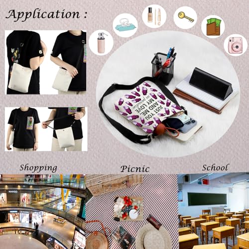 Image of MNIGIU Musical Inspired Gift Musical Crossbody Bag Musical Merch For Musical Lover (JUST YOU AND Bag)