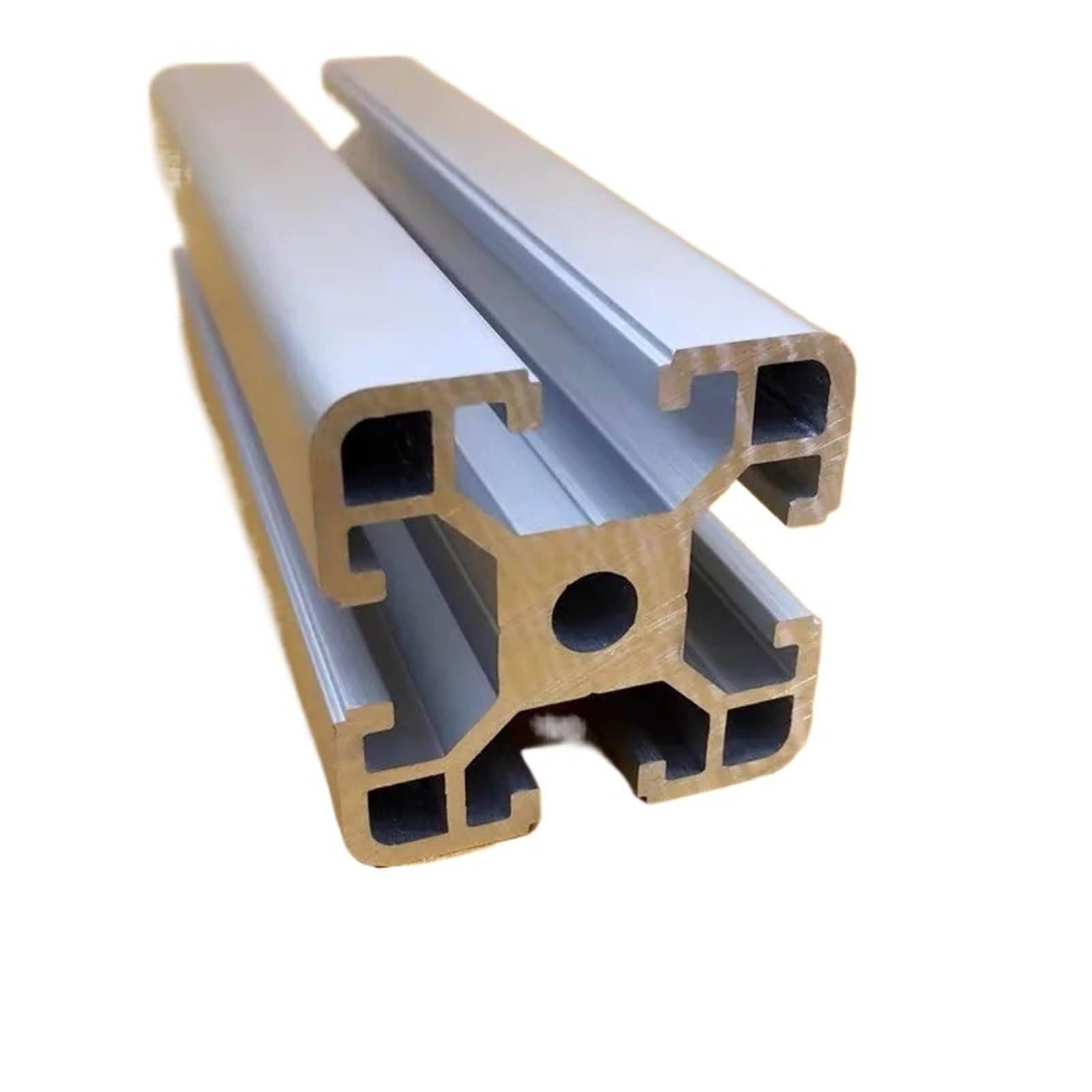 GTPBAO Profilo in alluminio anodizzato 4040, standard europeo, 40x40 mm, binario quadrato for armadio, supporto for attrezzatura da arrampicata Binario estruso(650mm long)