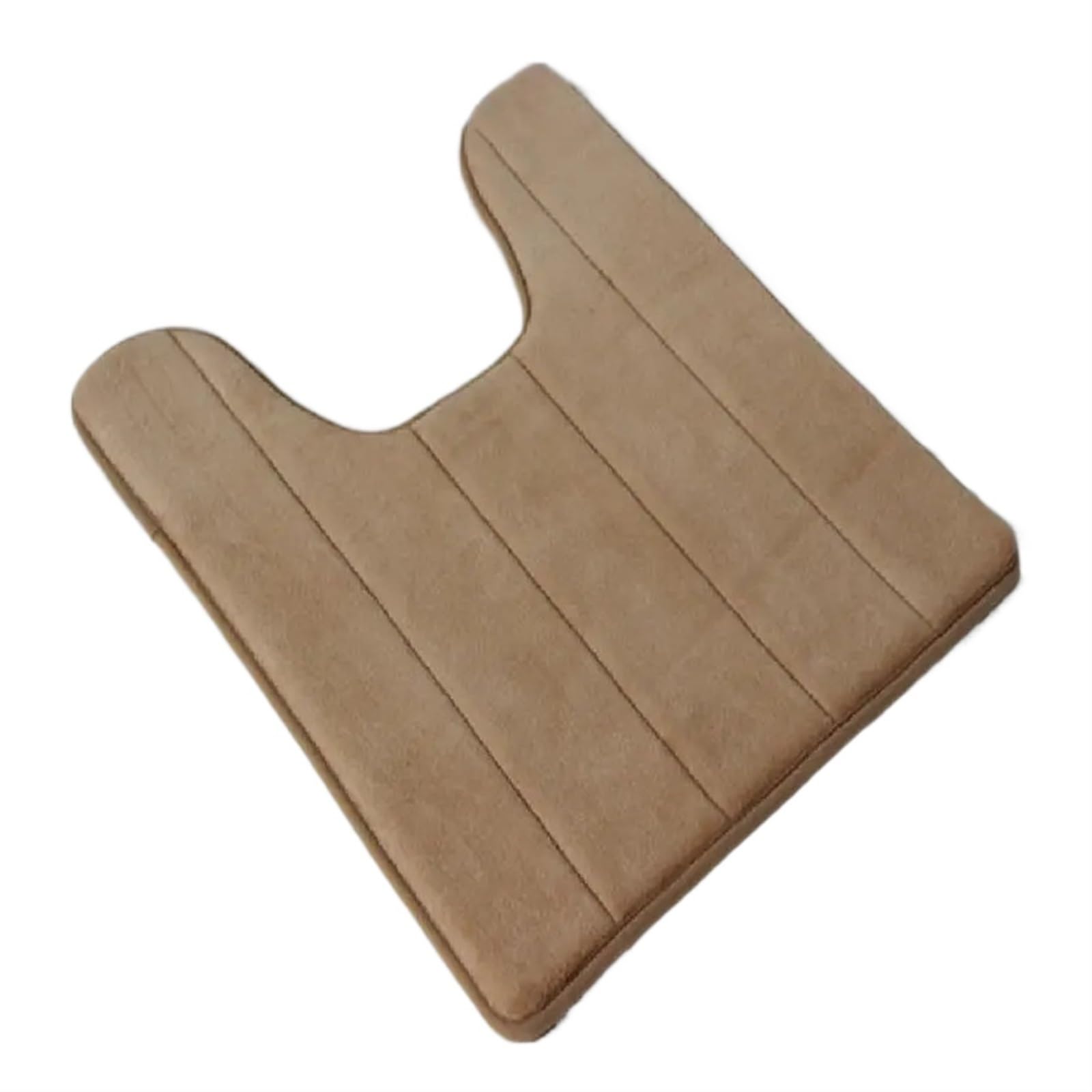 Tapis de toilette absorbant en polaire corail et mousse à séchage rapide pour sol de salle de bain