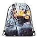 Produktbild QiangQ Kordelzugbeutel Drawstring Bag Sport Gym Sack Party Favor Bags Wrapping Gift Bag Drawstring Backpacks Storage Goodie Bags Cinch Bag - Game Girls Frontline HK416