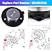 Bledtax Camshaft Bridge Bracket Bushes Compatible with Golf Jetta Passat A3 A4 A5 1.8/2.0T with Engine Camshaft Control Valve Solenoid Valve Adjuster Magnet 06H103144J 06H109257C 06L109259A