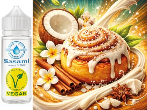 Roulé à la Cannelle arôme Sasami végan à haute concentration pour DIY 100ml