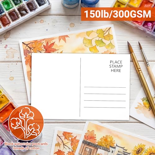 NYLUME Blank Postcards, 4x6, 300GSM Thick Heavyweight Cardstock, for DIY Art, Invitations, Thank You Notes and Mailing, 100 Pack (100) by NYLUME - Image 3