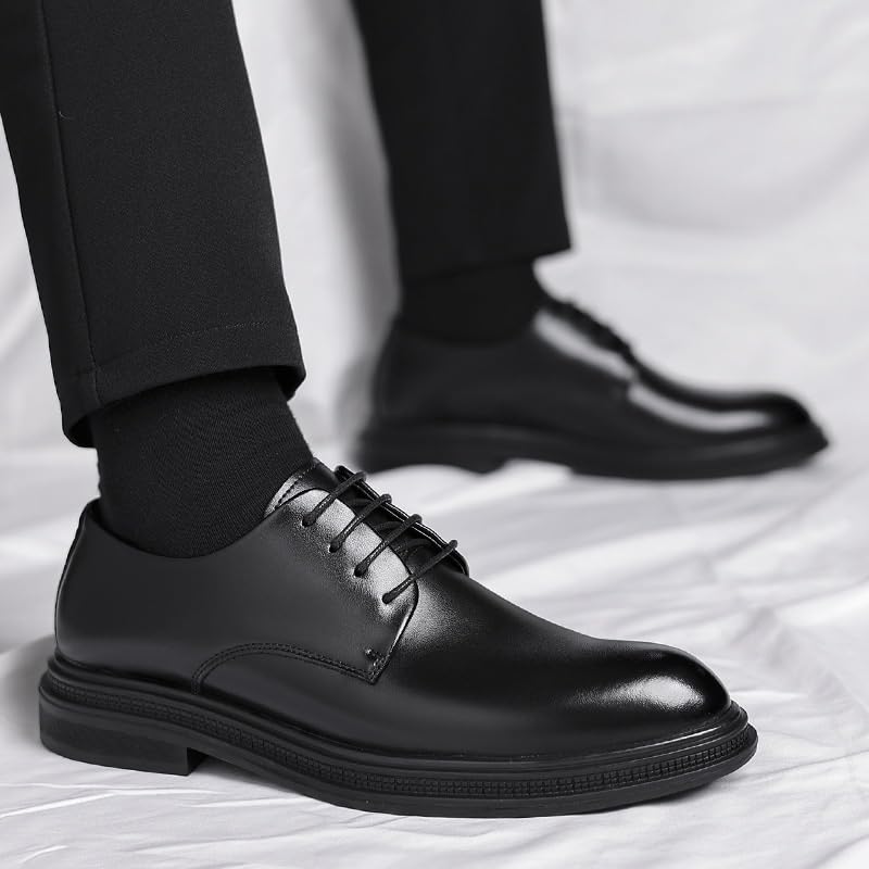 Men's Comfort Retro Dressy Suit Tuxedo Walking Shoes Men Patent Leather Lace Up Classic Formal Dress Shoes Mens Business Oxford Shoes2