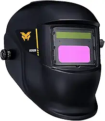 Máscara de Solda Automática Fasterr FST038 DIN 11 com Proteção UV/IR, 2 Sensores ARC e Escurecimento Rápido – Classe Óptica 1/1/1/2