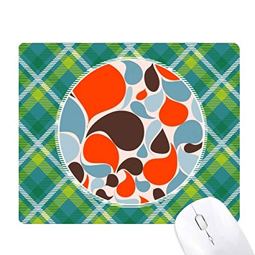 Tapis de souris pixel grille verte idéal pour organiser votre bureau à la maison