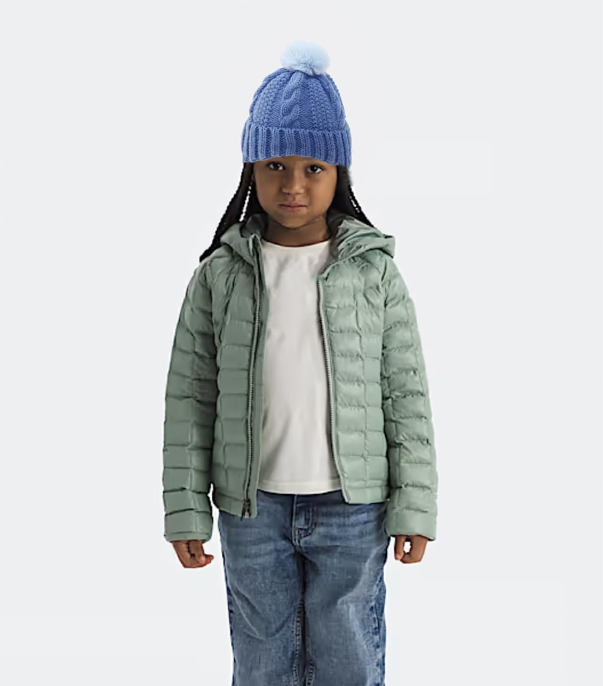 Toddler Boys Girls Warm Beanie Winter Hat for Kids Cozy Kint Pom Pom Beanies