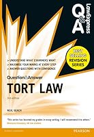 Law Express Question and Answer: Tort Law 1292066784 Book Cover