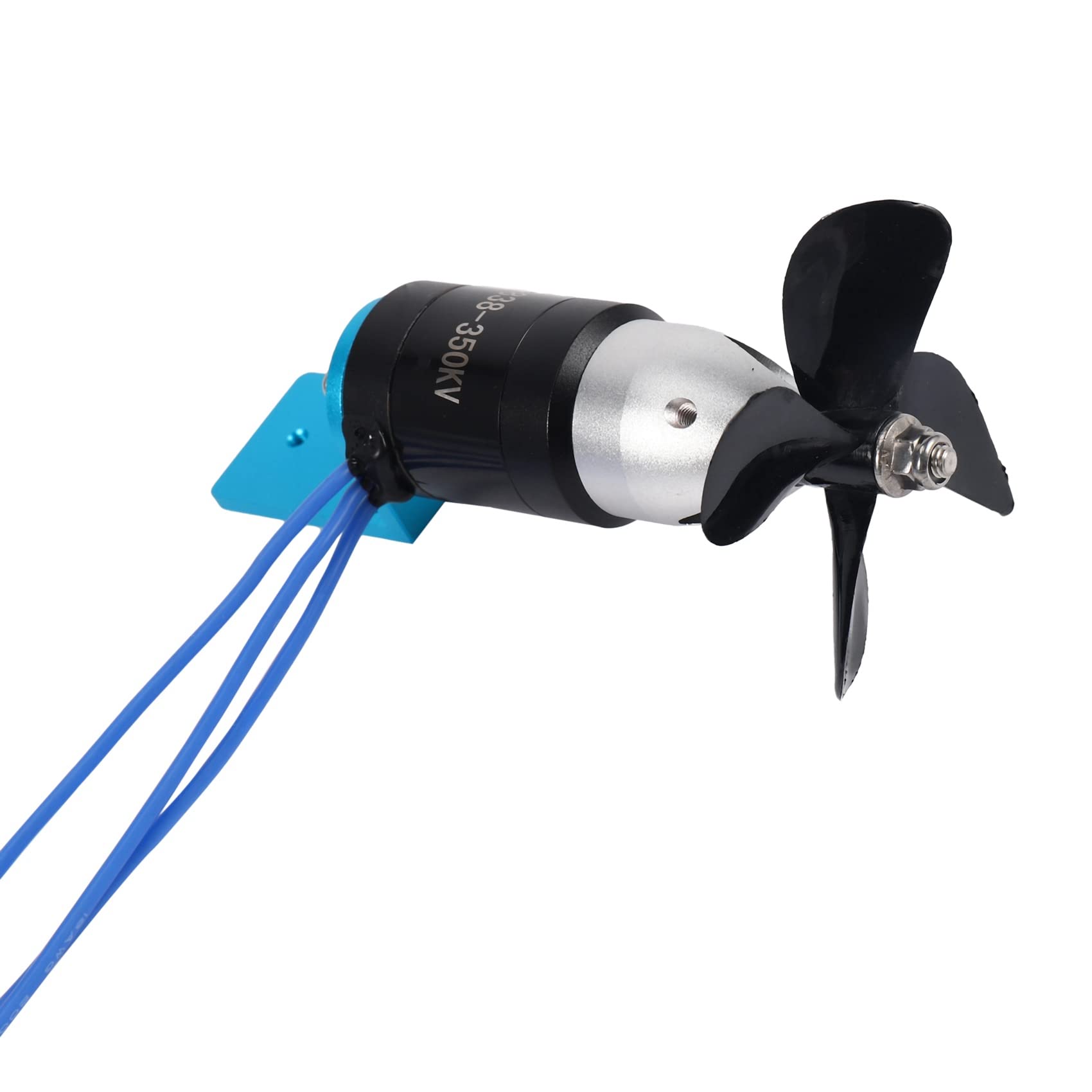 2X IPX8 Wasserdichtes Unterwasser Strahl Ruder 2838 350KV 2,4KG Schub Bürstenloser Motor mit 55mm 60mm Propeller