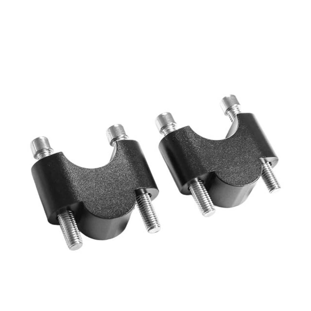 Guidon moto VOGE 500DSX rehaussé de 30mm avec ce kit adaptateur noir ergonomique