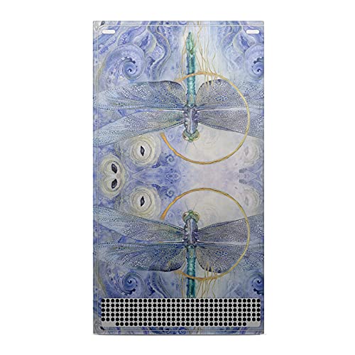 Head Case Designs Officially Licensed Stephanie Law Dragonfly Art Mix Vinyl Sticker Gaming Skin Case Cover Compatible With Xbox Series S Console #TOP2