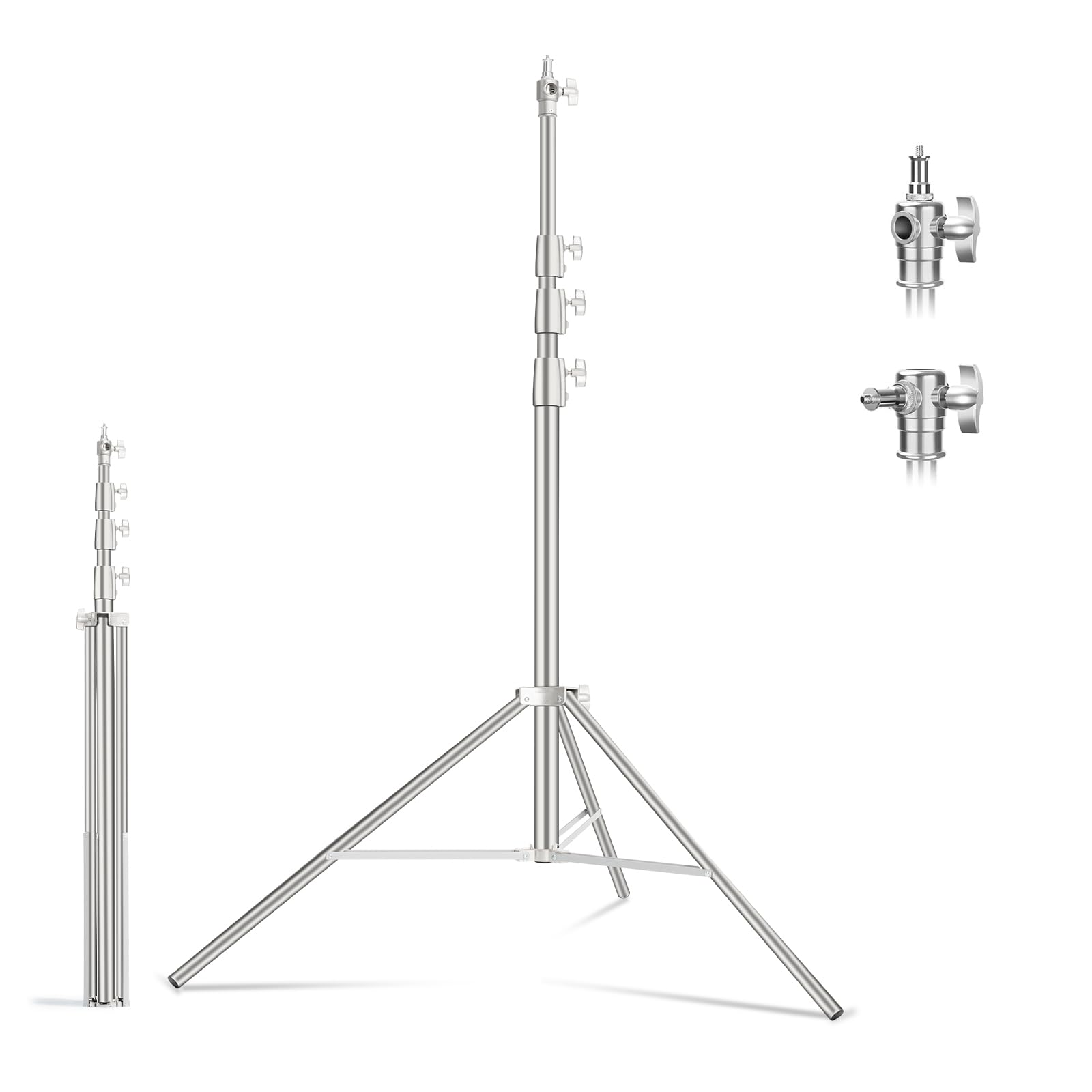 Amazon.com : AMBITFUL 13ft/4m Stainless Steel Light Stand