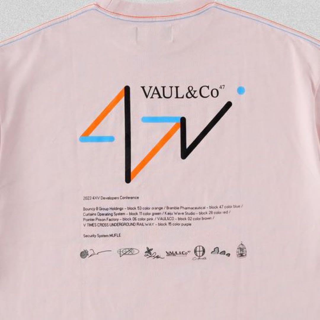 Vaundy code47L コラボtシャツ XL ピンク Vaundy code47L コラボtシャツ XL ピンク 商品詳細ページ