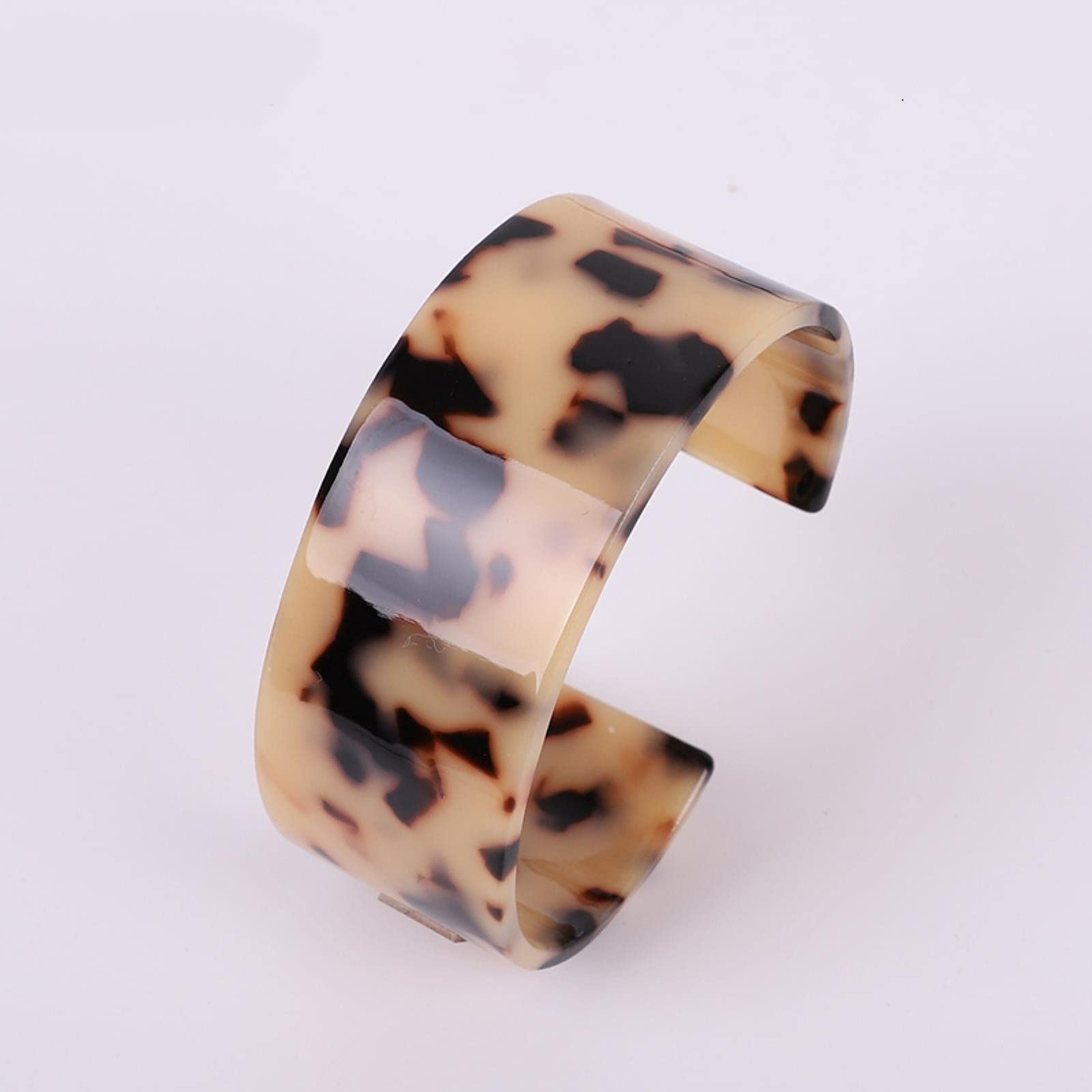 ボヘミアンスタイル バングル Amazon.co.jp: ボヘミアンヒョウ酢酸アクリル樹脂ブレスレット