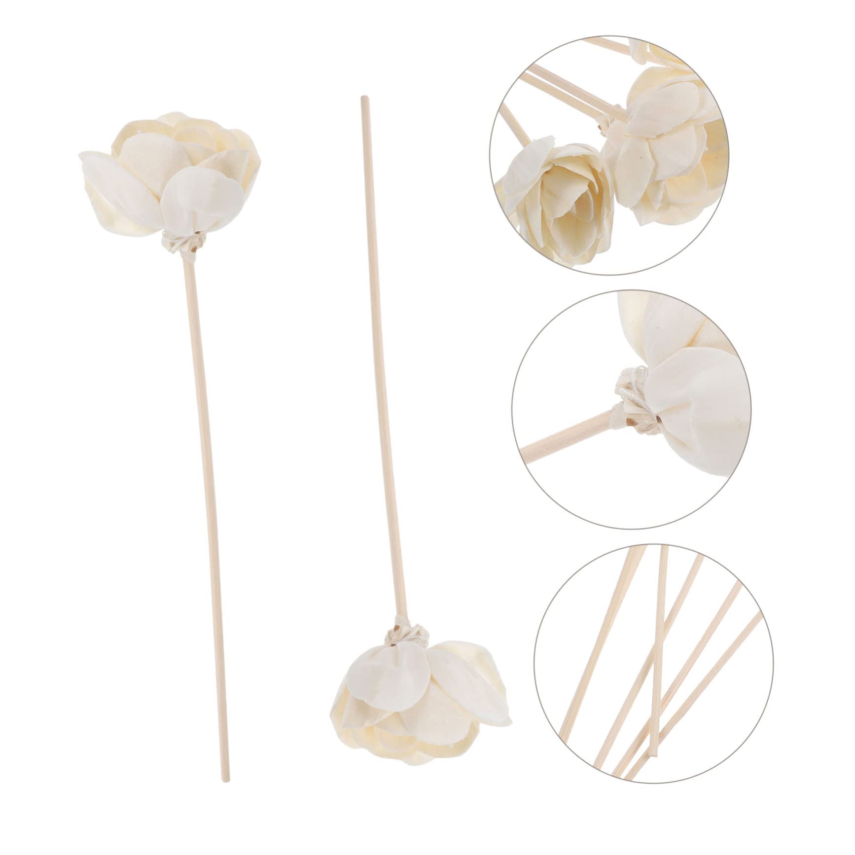 IMIKEYA 30stücke Aromatherapie Diffuser Stäbe Kunstblumen Duftstäbe Für Raumduft Geeignet Für Wohnräume Und Hochzeiten Feuergefahr