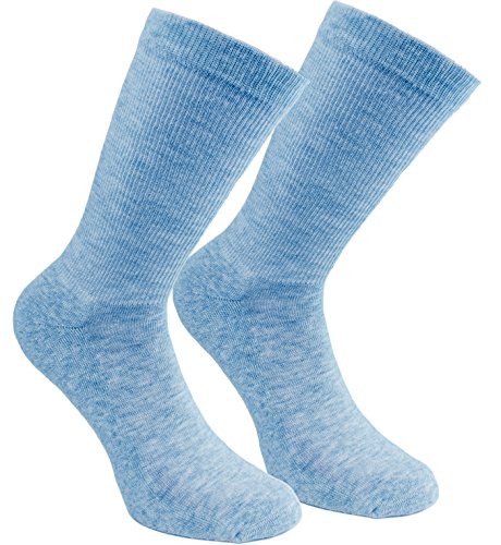 BRUBAKER 6 Paar Herensokken - Lenzing Modal - Grijs, Blauw, Denimblauw - Maat 41-46 - Afbeelding 4