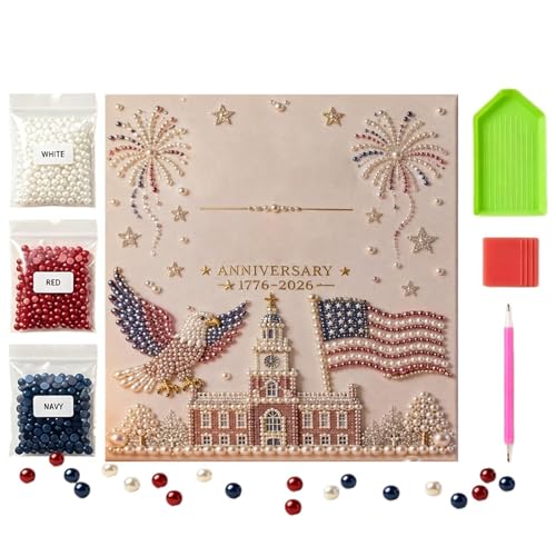 Kit de pintura con perlas para relajarse y decorar el hogar