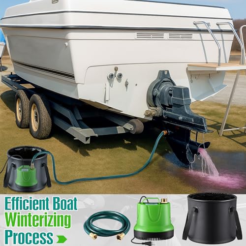 Dreyoo Boat & RV Winterizing Kit with Pump, Winterizer System, Black by Dreyoo - Used condition - Image 2