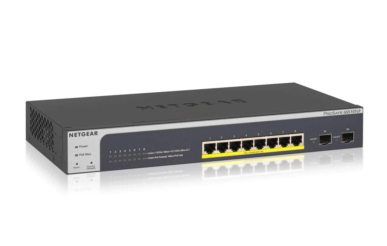 NETGEAR 8ポートGigabit Ethernet Plus Switch NETGEAR 8ポートGigabit Ethernet Plus Switch Amazon.com