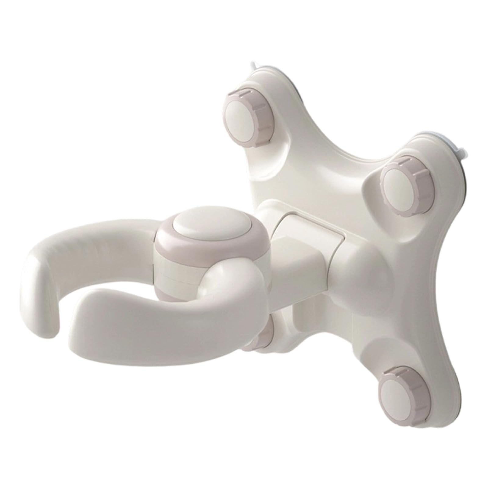 Soporte de baño para niños pequeños para estabilidad y comodidad durante la ducha, soporte plegable para ducha