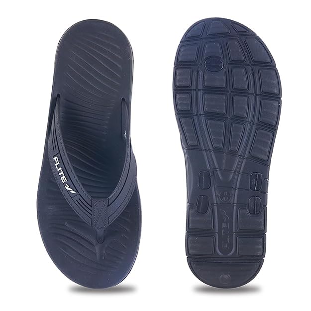 Image of FLITE Thong V-Strap Slippers for Men & Women | Soft Cushioned, Lightweight & Non-Slip Daily Use Chappals