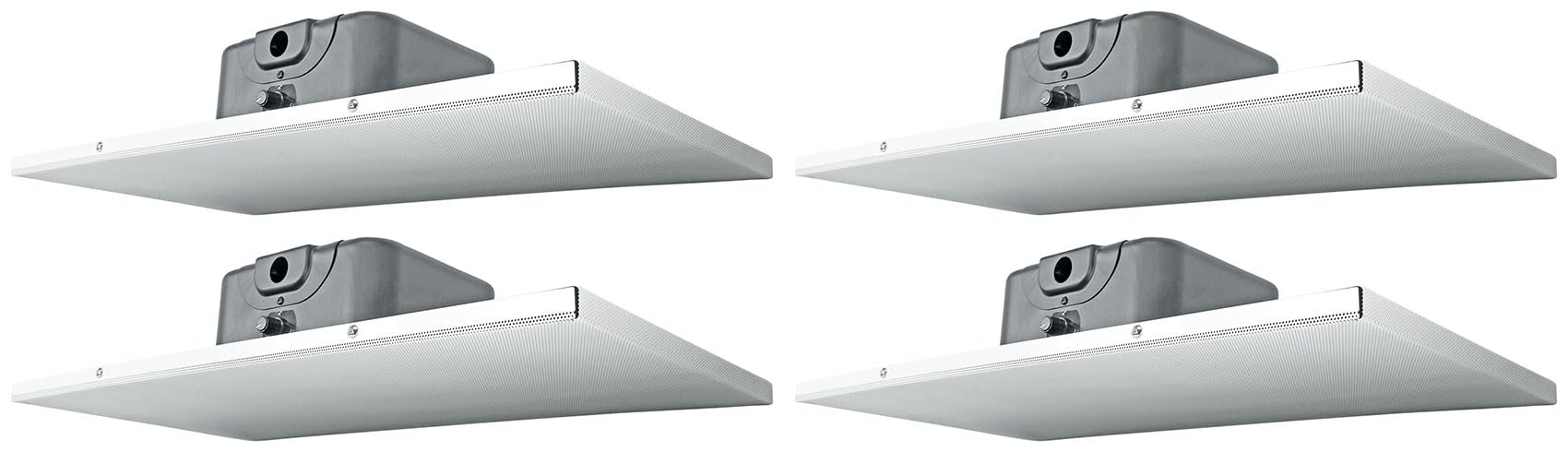 Rockville Bundle - 4 Items DCS6T 70V Commercial 2' X 1' Drop Ceiling Tile Speakers for Office