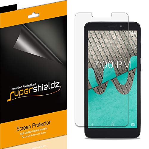 (6 Pack) Supershieldz for Wiko Ride Screen Protector, High Definition Clear Shield (PET)